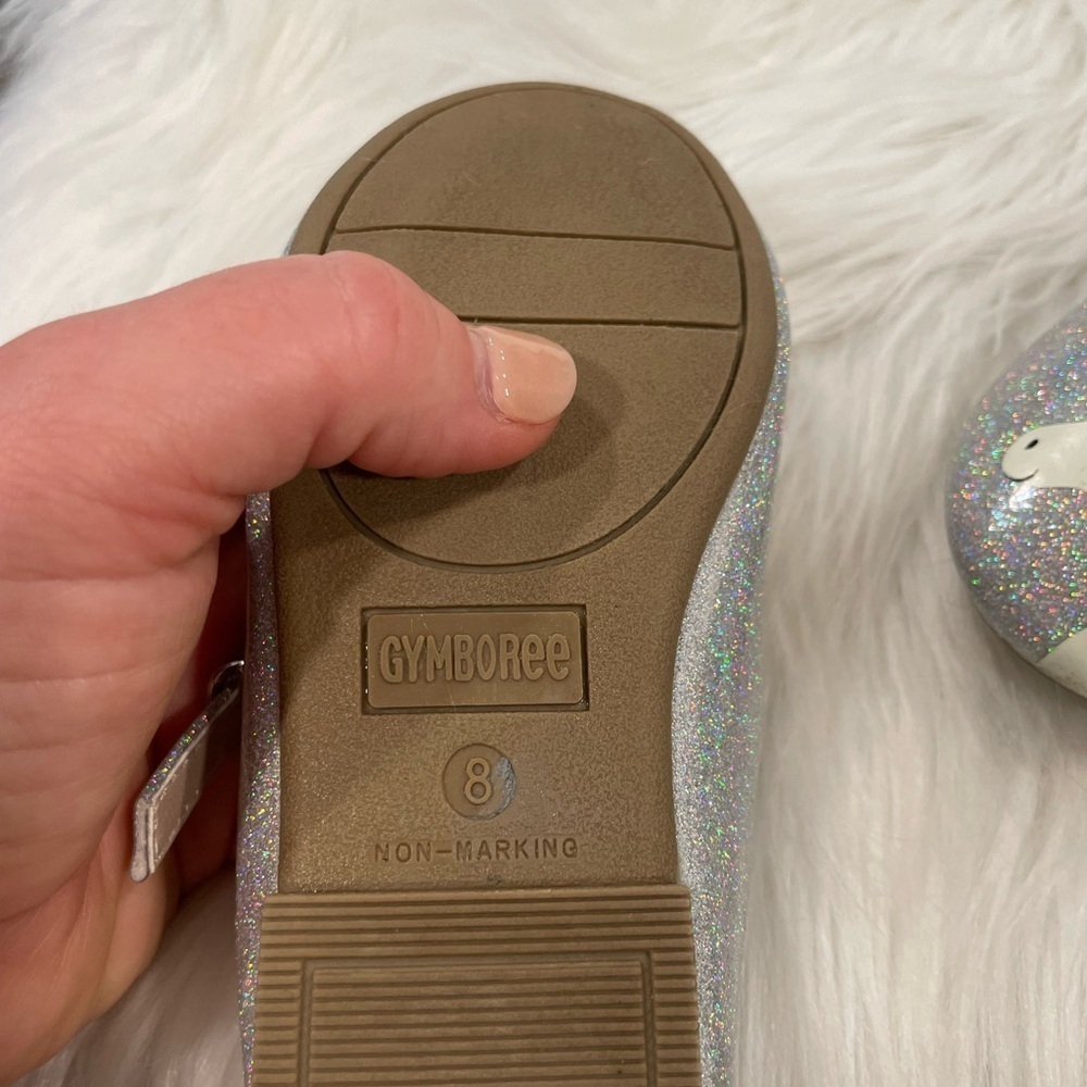 Gymboree - Unicorn Ballet Flats - Size 8 - Picture 7 of 8